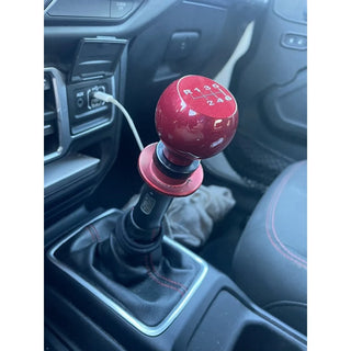 American Brother Designs Manual Flat Shifter Knob: Jeep Wrangler (18-25) & Gladiator (20-25)
