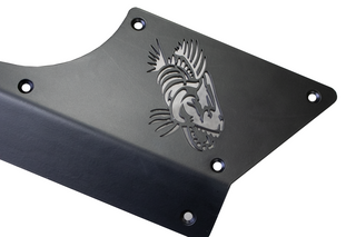 Fishbone Offroad Scale Armor Side Panels: Fits Most Jeep Wrangler / Gladiator Models (2018-2026) - Gloss Black Powder Coat