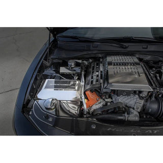 American Car Craft Polished Fuse Box Cover and Optional Top Plate: Dodge Challenger 6.2L SRT Hellcat 2015 - 2023