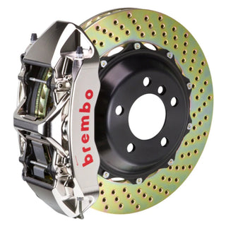 Brembo GT 6-Piston Front Big Brake Kit (GTR, Drilled, 15"): Dodge Viper 1992 - 2002