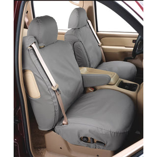 Covercraft Polycotton SeatSaver Custom Front Row Seat Covers (FRONT): Ram 2500 / 3500 2022-2024 - Gray