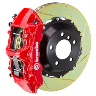 Brembo GT 6-Piston Front Big Brake Kit (Red, T1 Slotted, 15"): Dodge Viper 1992 - 2002