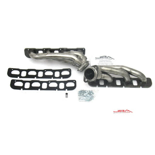 JBA Shorty Headers (Raw Finish): 300 / Challenger / Charger 5.7L Hemi 2009 - 2024