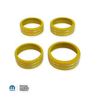 American Brother Designs Interior Knob Kit: Jeep Wrangler (18-25) & Gladiator (20-25)