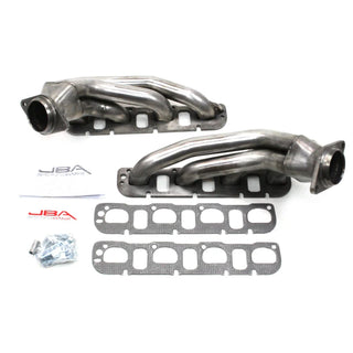 JBA Shorty Headers (Raw Finish): 300 / Challenger / Charger / Magnum 6.1L & 6.4L SRT8 2006 - 2014