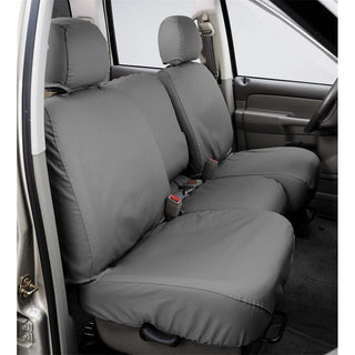 Covercraft Polycotton SeatSaver Custom Front Row Seat Covers (FRONT): Ram 1500 2019-2024 - Gray