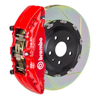 Brembo GT 6-Piston Front Big Brake Kit (Red, T1 Slotted, 15"): Fits Most Hemi Models