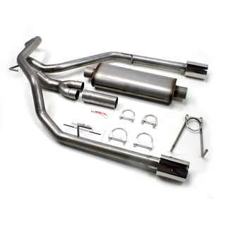 JBA Cat-Back Exhaust System (Dual Rear Exit): Dodge Ram 5.7L Hemi 1500 2009 - 2018 (Also fits 2019+ Classic Models)