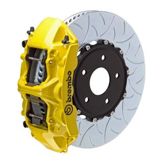 Brembo GT 6-Piston Front Big Brake Kit (Yellow, T3 Slotted, 15"): Fits Most Hemi Models