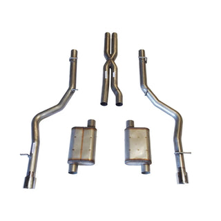 JBA Cat-Back Exhaust System: 300 / Charger / Magnum 6.1L SRT8 2006 - 2010