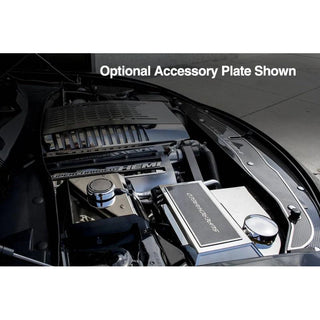 American Car Craft Brushed or Polished Fuse Box Cover with Optional Top Plate: Dodge Charger 6.2L SRT Hellcat 2015 - 2023