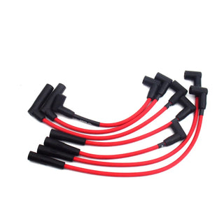 JBA Ignition Wires Set (Red): Jeep Wrangler 4.0L 1991 - 1999