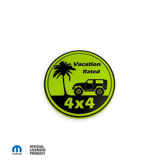 American Brother Designs Jeep "Rated" Badges: Jeep Wrangler (18-25) & Gladiator (20-25)