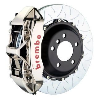 Brembo GT 6-Piston Front Big Brake Kit (GTR, T3 Slotted): 300 / Challenger / Charger / Magnum 2006 - 2014 (SRT8 ONLY)