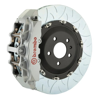 Brembo GT 6-Piston Front Big Brake Kit (Silver, T3 Slotted): 300 / Challenger / Charger / Magnum 2006 - 2014 (SRT8 ONLY)