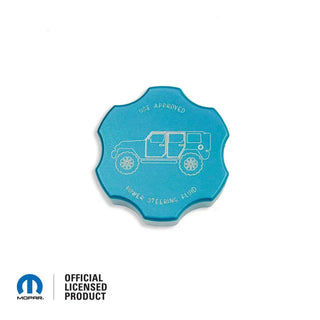 American Brother Designs Power Steering Cap Cover: Jeep Wrangler (18-25) & Gladiator (20-25)