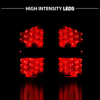 ANZO LED Tail Lights (Black): Dodge Ram 1500 2002 - 2005