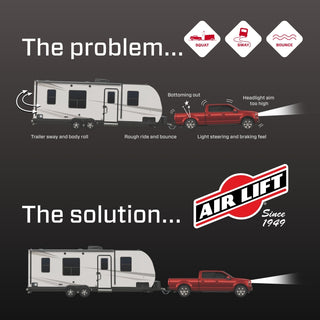 Air Lift 20-25 Jeep Gladiator (4WD) Load Lifter 5000 Air Spring Kit w/ Cradle