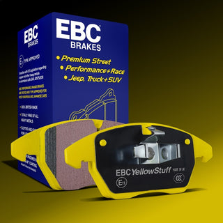 EBC Yellowstuff Rear Brake Pads: Ram 3500 2019-2023 6.4L / 6.7L Diesel 392