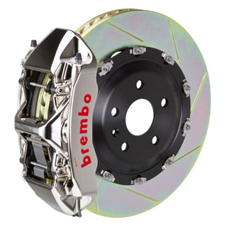 Brembo GT 6-Piston Front Big Brake Kit (GTR, T1 Slotted): Dodge Viper SRT10 2003 - 2010