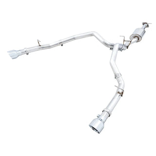AWE 0FG Cat-Back Exhaust (Dual Rear Bumper Exit, Polished Tips): Ram 5.7L Hemi 1500 2019 - 2024