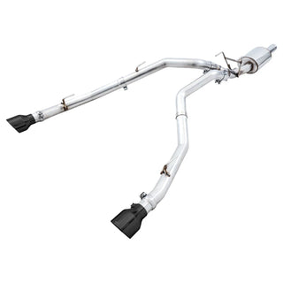 AWE 0FG Cat-Back Exhaust (Dual Rear Bumper Exit, Black Tips): Dodge Ram 5.7L Hemi 1500 2009 - 2018 (Also fits 2019+ Classic Models)