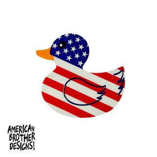 American Brother Designs DUCK Acrylic Badger: Jeep Wrangler (18-25) & Gladiator (20-25)