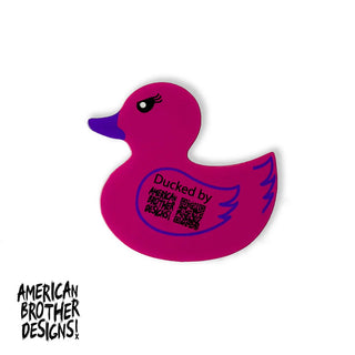 American Brother Designs DUCK Acrylic Badger: Jeep Wrangler (18-25) & Gladiator (20-25)