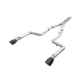 AWE Track Edition Cat-Back Exhaust (Black Tips): Dodge Charger 5.7L Hemi 2017 - 2023