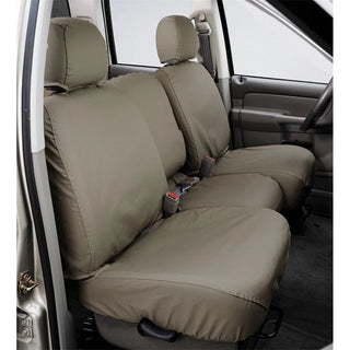 Covercraft Polycotton SeatSaver Custom Front Row Seat Covers (FRONT): Fits Most Hemi Models