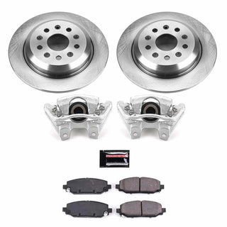 PowerStop Autospecialty Brake Kit (REAR) w/Calipers: Jeep Wrangler 2018-2024 3.6L / 6.4L 392