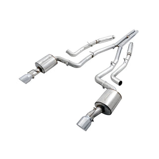 AWE Touring Edition Cat-Back Exhaust (Polished Tips): Dodge Charger 5.7L Hemi 2017 - 2023