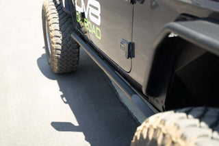 DV8 Offroad FS-15 Series Rock Sliders (SIDE): Jeep Wrangler JL 2018-2026 6.4L 392/3.6L V6