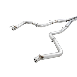 AWE Track Edition Cat-Back Exhaust (Reuses OEM Tips): Dodge Challenger 2015 - 2023 (6.4L 392 & 6.2L Hellcat)