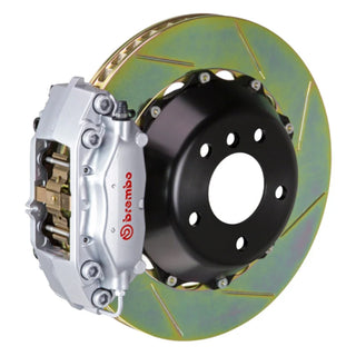 Brembo GT 4-Piston Rear Big Brake Kit (Silver, T1 Slotted): Dodge Viper 1992 - 2002
