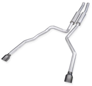 Stainless Works Redline Catback 5" Black Chrome Tips: Ram 1500 6.2L TRX 2019-2024