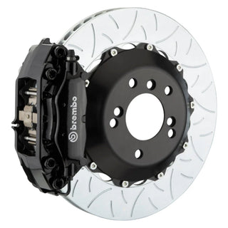 Brembo GT 4-Piston Rear Big Brake Kit (Black, T3 Slotted): Dodge Viper 1992 - 2002