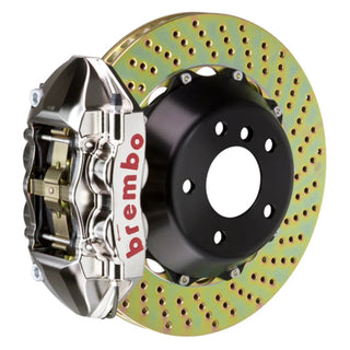Brembo GT 4-Piston Rear Big Brake Kit (GTR, Drilled, 15"): Fits Most Hemi Models