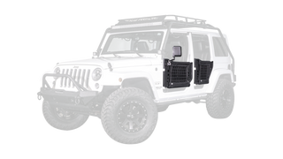 Body Armor 4x4 Trail Doors Front Pair (FRONT): Jeep Wrangler JK 2007-2018
