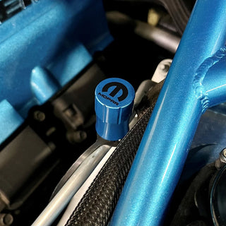 American Brother Designs Short AC Port Fill Cap: Dodge Challenger & Charger 2015 - 2023