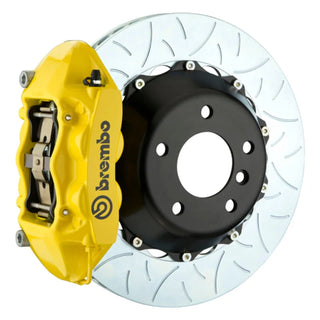Brembo GT 4-Piston Rear Big Brake Kit (Yellow, T3 Slotted, 15"): Fits Most Hemi Models