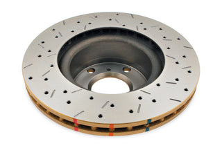 DBA XS 4000 Series Front Brake Rotors (Drilled & Slotted): Dodge Neon SRT4 2003 - 2005