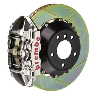 Brembo GT 4-Piston Rear Big Brake Kit (GTR, T1 Slotted, 15"): Jeep Wrangler JK 2007 - 2018