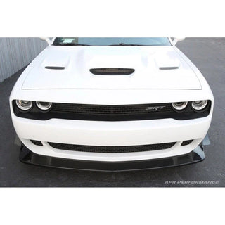 APR Carbon Fiber Front Lip: Dodge Challenger SRT Hellcat 2015 - 2023 (NON WIDEBODY)
