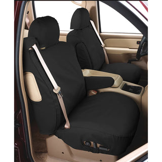 Covercraft Polycotton SeatSaver Custom Front Row Seat Covers (FRONT): Jeep Grand Cherokee 2011-2015 - Charcoal