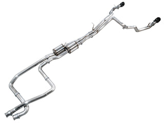 AWE Tuning Dual Rear Exit Catback Exhaust Diamond Black Tips (REAR): Ram 1500 3.0L 2025-2026
