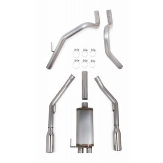 Hooker Blackheart Exhaust System (Dual Rear Exit): Dodge Ram 5.7L Hemi 1500 2009 - 2010 / Ram 5.7L Hemi 1500 2011 - 2018