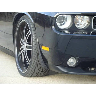 TruCarbon LG41 Carbon Fiber Splash Guards: Dodge Challenger 2008 - 2014