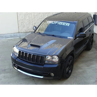 TruCarbon A23 Carbon Fiber Hood: Jeep Grand Cherokee 2005 - 2010