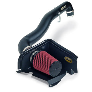 Airaid Cold Air Dam CAD Intake System w/ Tube (Oiled Red Media): Jeep Wrangler (1997-2006)
